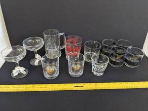 lot 510 image: Various drinking glasses