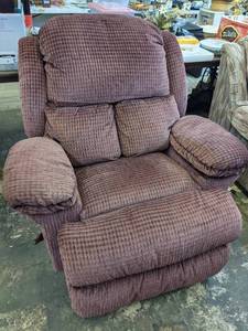 lot 517 image: Franklin recliner wmassage backseat & book light
