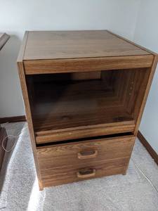 lot 518 image: Printer stand wstorage 21 W x 23 12 D x 30 H
