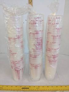 lot 545 image: (3) Stacks of new tumbler wgraduations