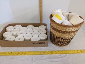 lot 552 image: Large lot of Adding machine tape