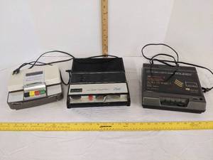 lot 580 image: Soldex VHS video cassette winder, fmam cassette tape recorder & Commodore super deluxe