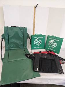 lot 587 image: Padded seat cushions