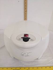 lot 592 image: George foreman lean mean contact roasting machine