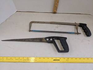 lot 657 image: Hack saw & drywall saw