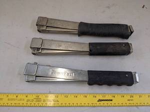 lot 674 image: (3) hammer tacker