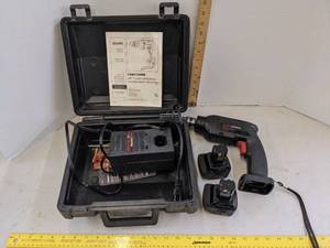lot 680 image: Craftsman 38 cordless driver drill wcharger