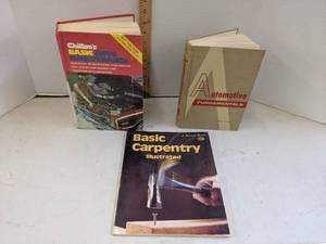 lot 685 image: (2) Automotive books & handy man book
