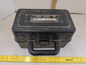 lot 687 image: Case gard 100 shotgun ammo box