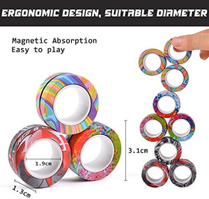lot 3548 image: creative decompression artifact magnetic rings