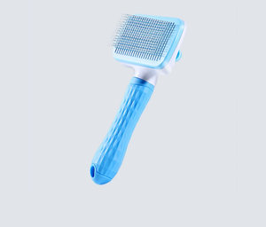 lot 3628 image: ACE2ACE Slicker Dog Comb Brush, Pet Grooming Brush, Daily Use to Clean Loose Fur & Dirt, Great for Dogs and Cats With Medium Long Hair - Blue