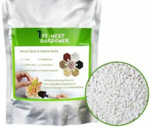 lot 3639 image: Bonsai DIY Rocks, White Onyx, Gravel for Terrarium, Top Dressing, 1.5lb