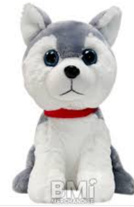 lot 3657 image: 10 IN HARLEY THE HUSKY PLUSH