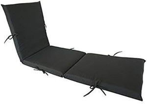 lot 4645 image: SewKer IndoorOutdoor Patio Chaise Lounge Cushion