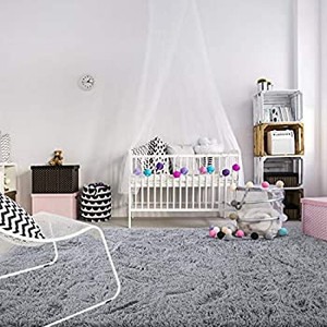 lot 4647 image: Fluffy Soft Kids Room Rug