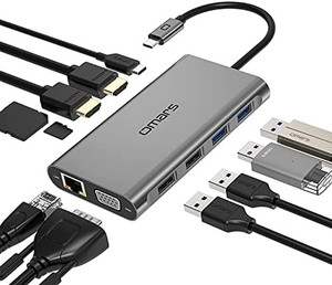 lot 4682 image: Docking Station Triple Display USB-C