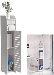 lot 4704 image: Doxo Small Bathroom Cabinet Storage