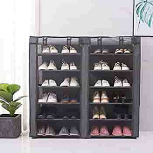 lot 4706 image: Blissun 7 Tier Shoe Rack Storage Organizer