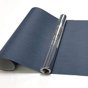 lot 4714 image: Dark Blue Wood Self Adhesive Paper