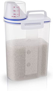 lot 4715 image: Rice Storage Bin Cereal Container