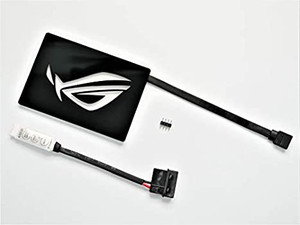 lot 6639 image: Savant PCs R O G Logo RGB 2.5 Hard Drive (HDD) or Solid State Drive (SSD) Cover