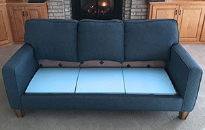 lot 7313 image: Curve Furniture Seat Cushion Sag Repair (Set of 3) for Sofa Couch Loveseat Chair Fix Sagging Cushions Plumps Couch and Chair Cushions Eliminates Need to Restuff Cushions