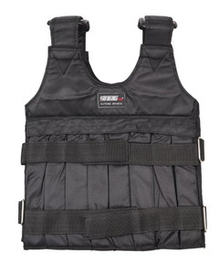 lot 7337 image: Max 20 kg Loading Weighted Vest Jacket Load Weight Vest Exercise Boxing Training Fitness Equipment for Running 2019