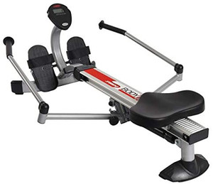 lot 7361 image: Stamina BodyTrac Glider 1050 Rowing Machine  Compact, Portable Rower  Smooth Hydraulic Resistance (has some chips)