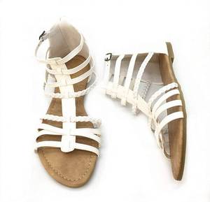 lot 7387 image: Mudan Womens Gladiator Sandals size 11