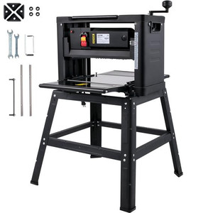 lot 7502 image: Vevor Thickness Planer Wood Planer 12 Woodworking Planer W Stand Dust Exhaust
