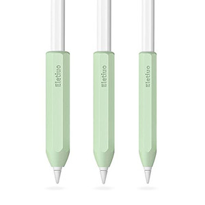 lot 9397 image: 3 Sizes Silicone Grip Holder Protective Skin Sleeve Cover Case Accessories,Compatible with Apple Pencil 1st  2nd Gen, for iPad Pro 9.710.511 12.9, (S, M, L) COLORS VARY PLEASE SEE PHOTOS