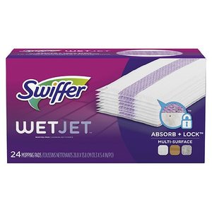 lot 9411 image: Swiffer WetJet Multi Surface Mopping Pad Refill, 24 ct