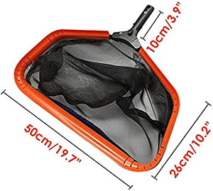 lot 9420 image: SUNYPLAY Pool Skimmer Net,Heavy Duty Pool Leaf Skimmer,Premium Leaf Rake Catcher with Deep Net Bag,Fast Cleaning