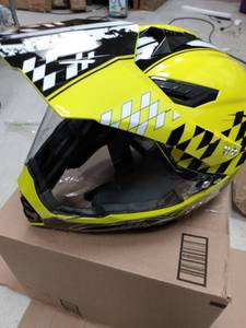 lot 9445 image: Motorcross Motorcycle Helmet, XL