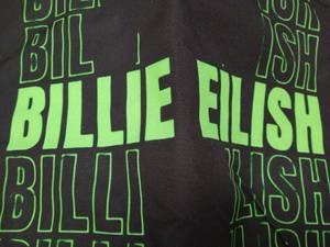 lot 8164 image: billie eilish bag handbag thick canvas