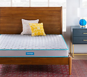 lot 1612 image: Linenspa Traditional Innerspring Mattress-In-A-Box (Twin Size)
