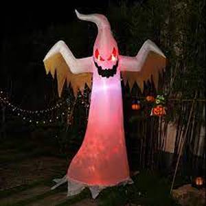 lot 1523 image: Inflatable Ghost Outdoor Decoration