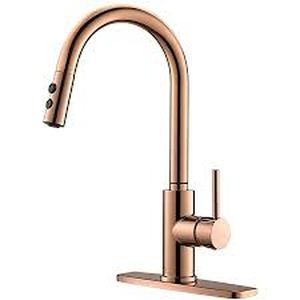 lot 1525 image: Rulia Single-Handle Pull-Down Kitchen Faucet