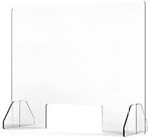 lot 1541 image: Sneeze Guard Shield for Desk
