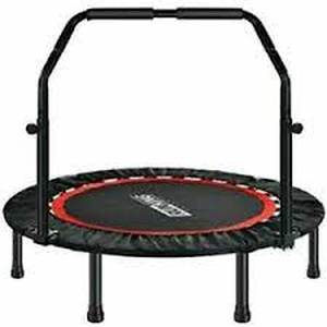lot 1582 image: FREEDARE Foldable Mini Trampoline