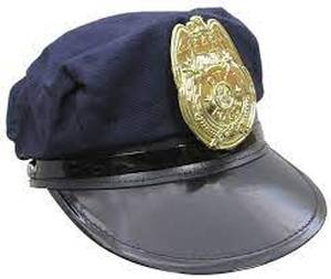 lot 1599 image: Jacobson Hats Childs Police Hat