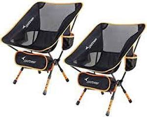 lot 1614 image: Sportneer Folding Chairs (SET OF 2)