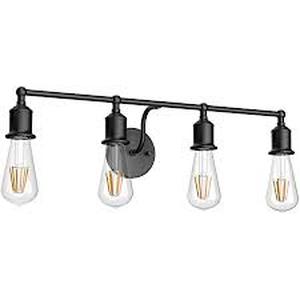 lot 1615 image: Aipsun Vintage 4-Light Vanity