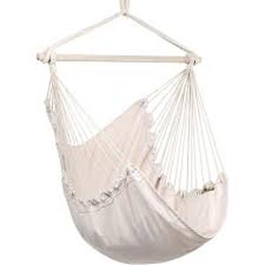 lot 1616 image: Y Shop Hanging Rope Swing Hammock Chair