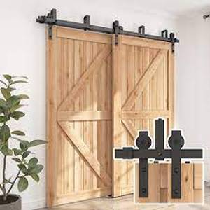 lot 1629 image: Skysen Barn Door Hardware