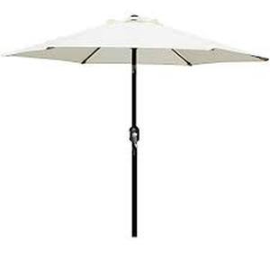 lot 1635 image: Blissun Crank Open Patio Umbrella