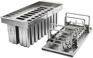 lot 3794 image: 20pcs Stainless Steel Molds for Popsicles Maker Ice Lolly Ice Cream Pops Bars Stick Holder