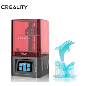 lot 3824 image: Creality 3D Upgrade HALOT-ONE Resin 3D Printer SLA Print Size 127x80x160mm with Dual Cooling & Filtering System, Red