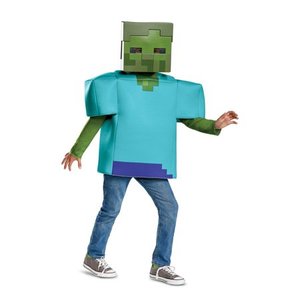 lot 5808 image: Minecraft Zombie Classic Child Costume