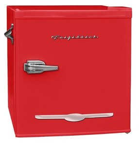 lot 5810 image: Frigidaire - Retro 1.6 Cu. Ft. Mini Fridge - Red